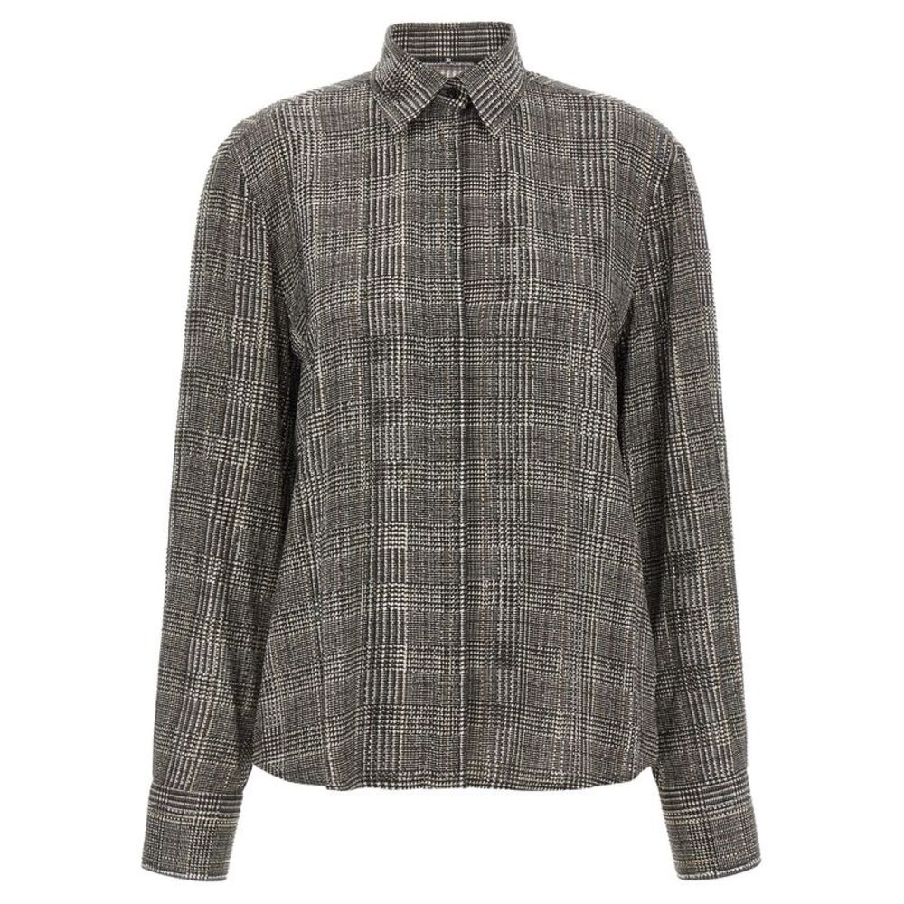 Ermanno Scervino Gray Viscose Women's Blouse